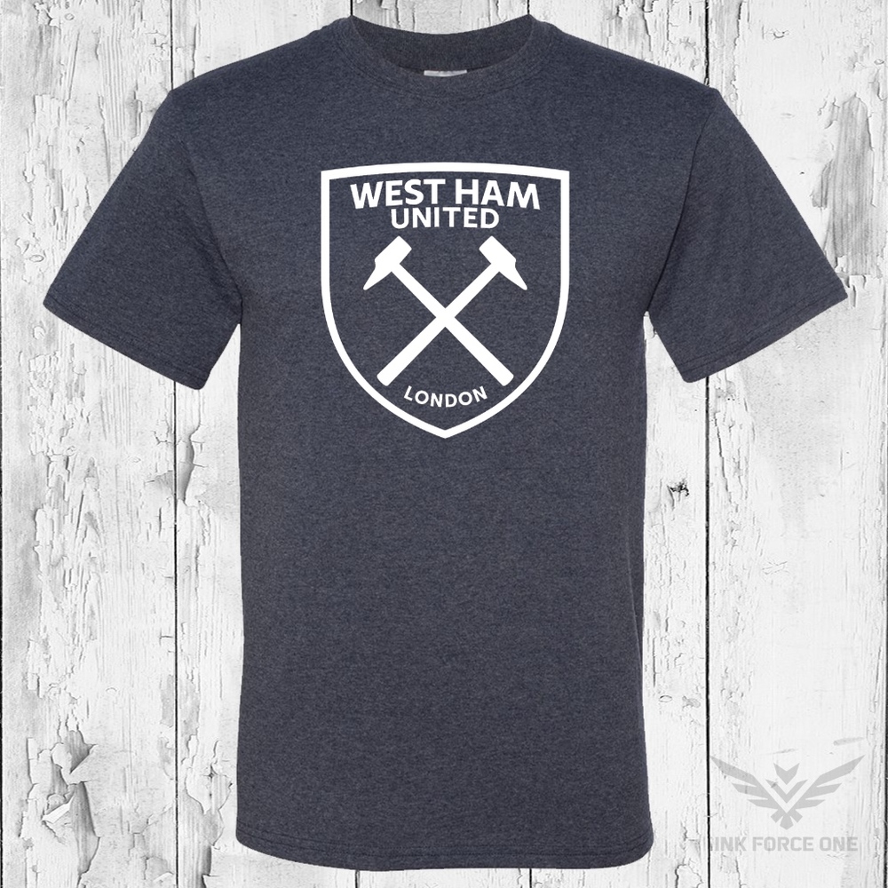 West Ham United FC T-Shirt Soccer Club The Hammers